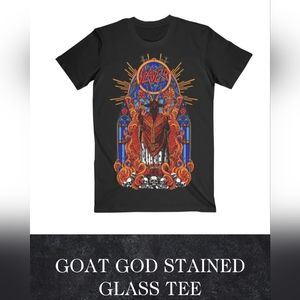 Slayer Goat God Stained Glass T